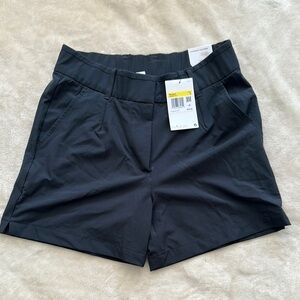 Nike Black Bermuda Shorts Structured Design